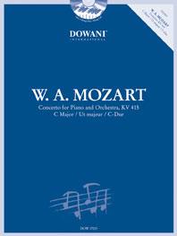 Concerto in C-Dur, KV 415 - for Piano and Orchestra - Mozart pro klavír